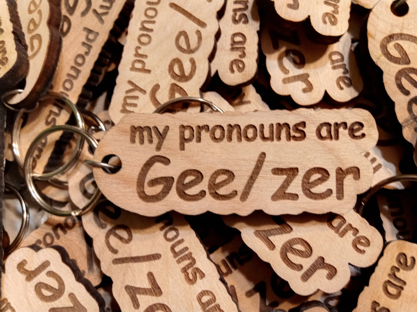 Gee/Zer Keychain