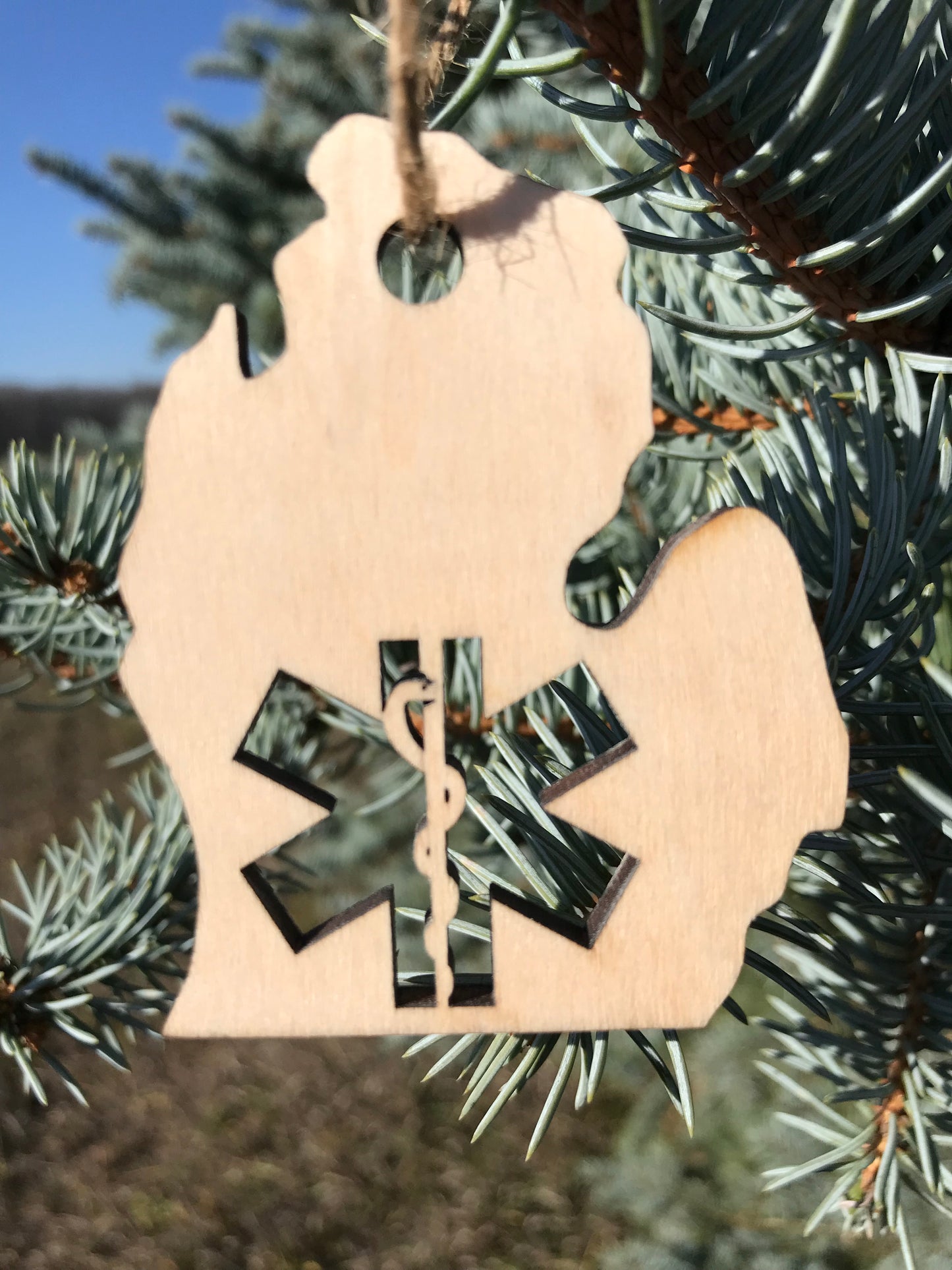 First Responder Michigan Ornaments