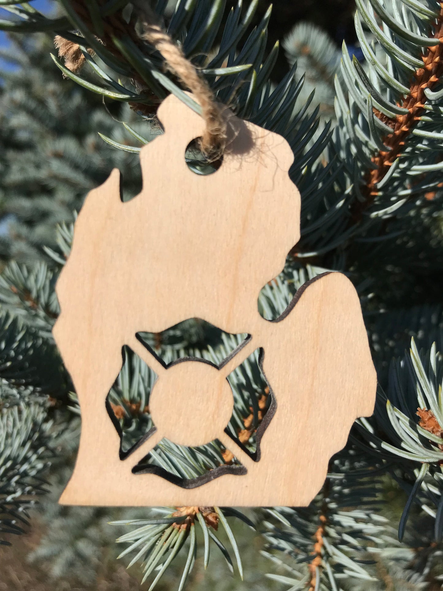 First Responder Michigan Ornaments