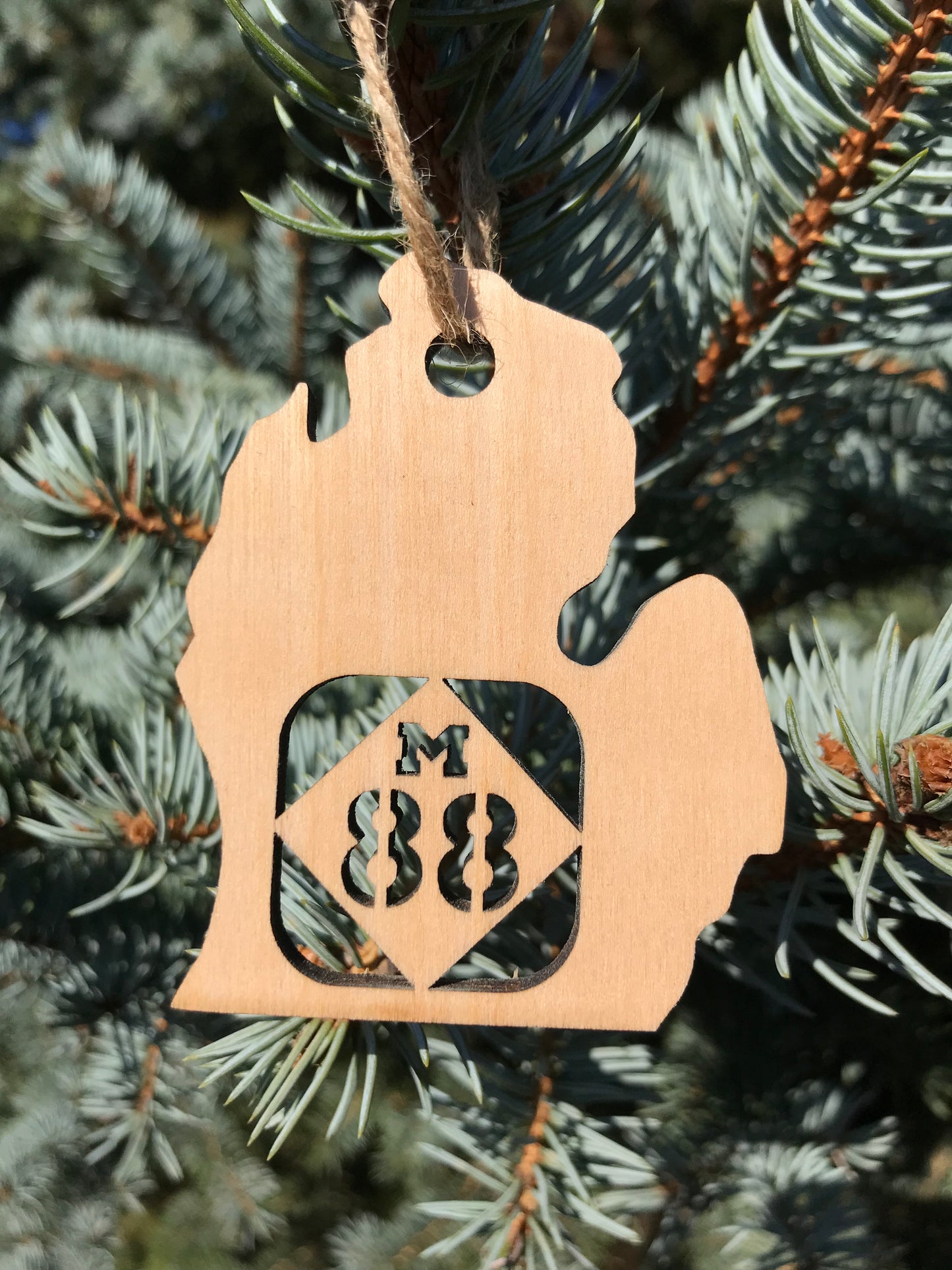 M88 Michigan Ornament