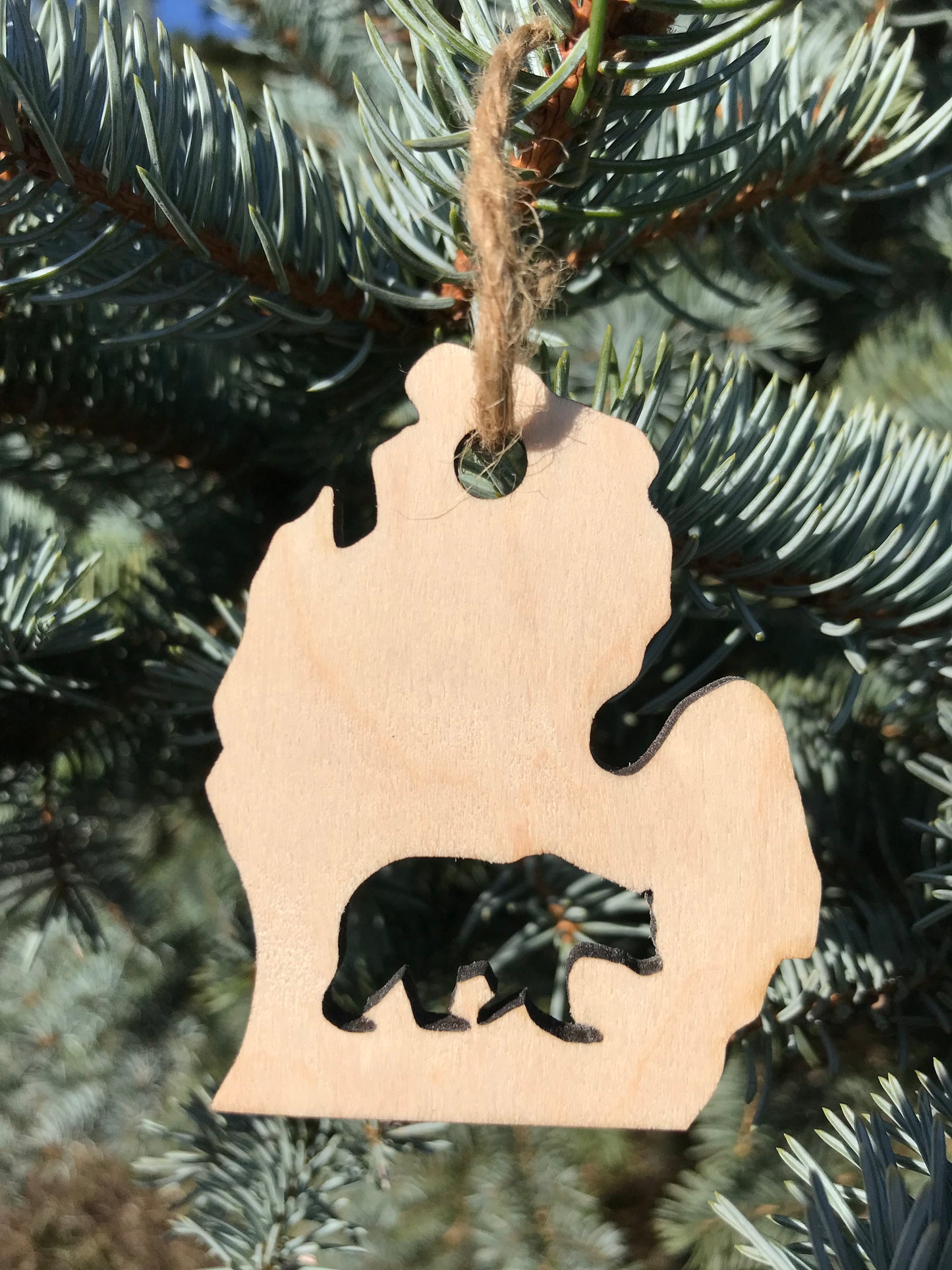 Michigan Bear Ornament