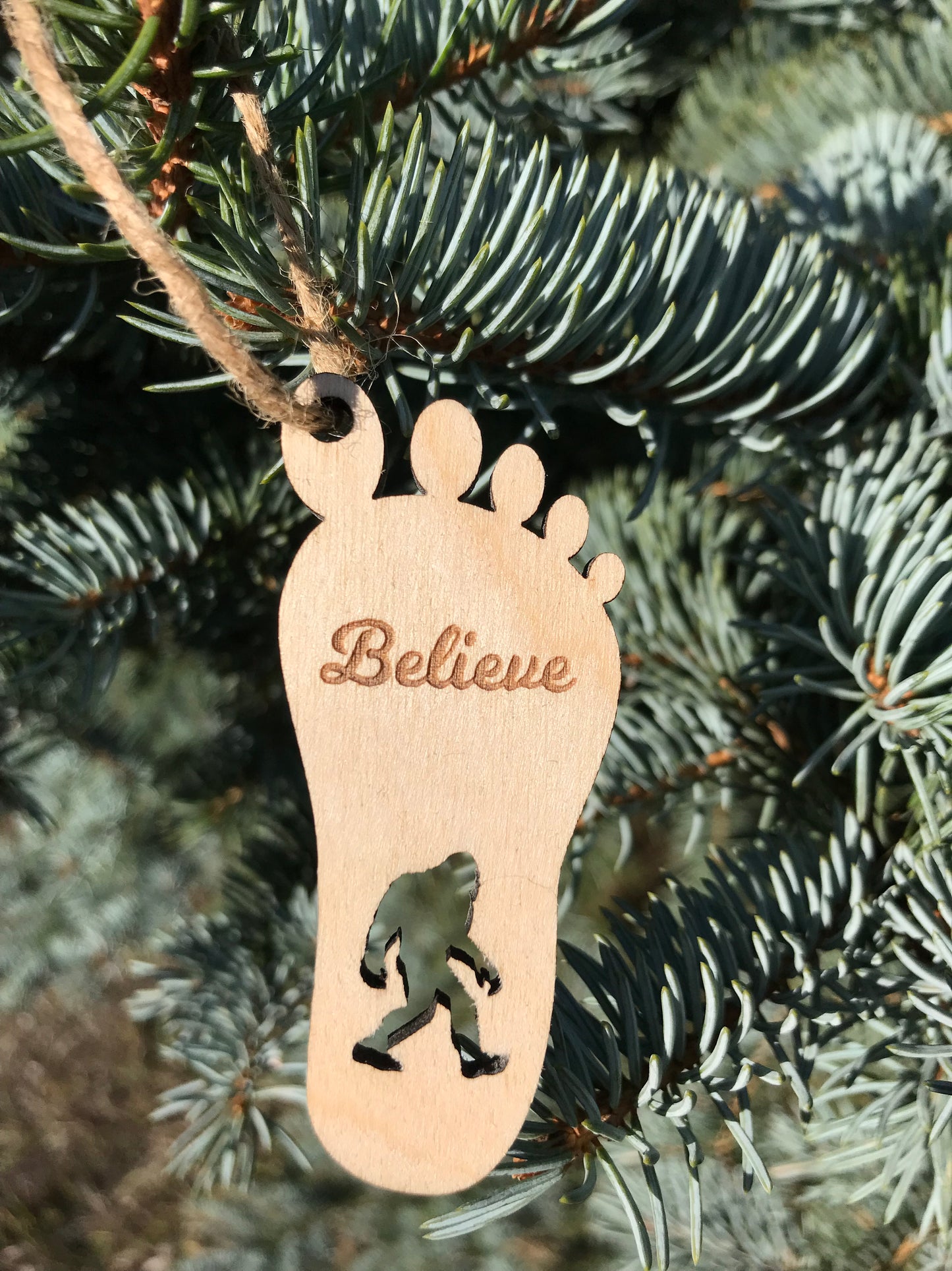 Bigfoot Ornament