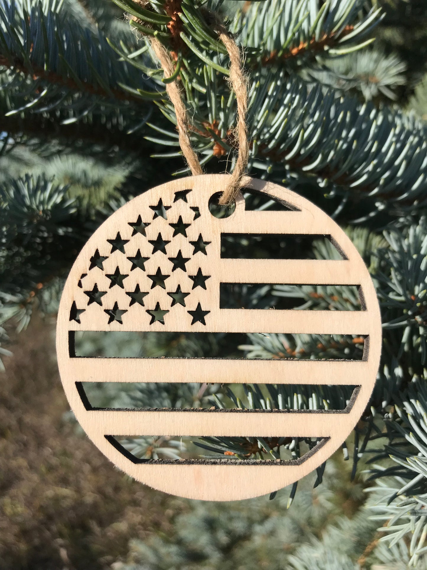 American Flag Ornament
