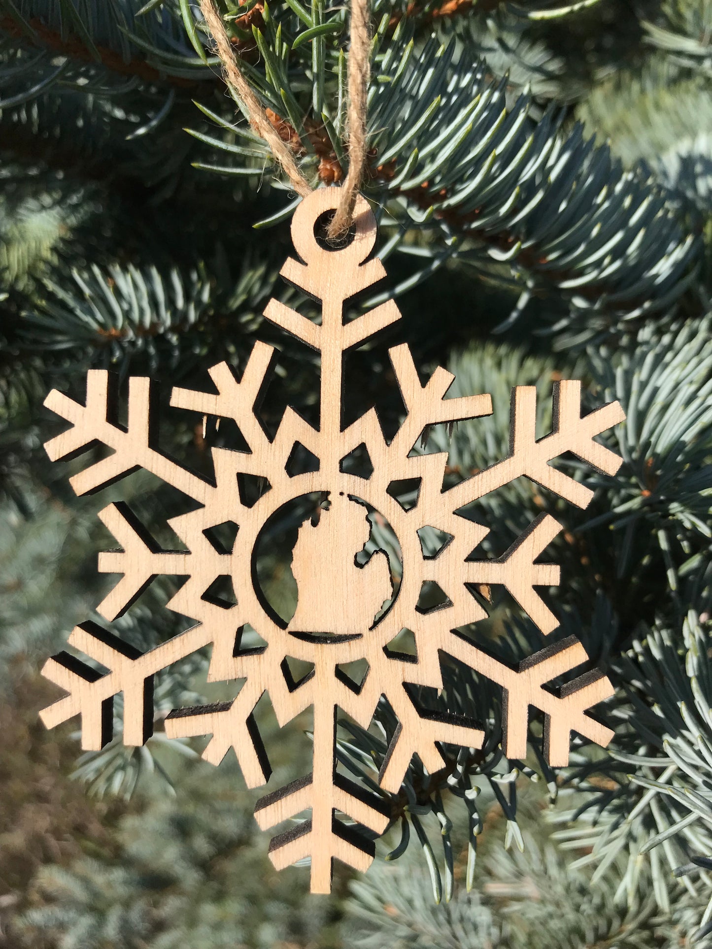 Michigan Snowflake Ornaments