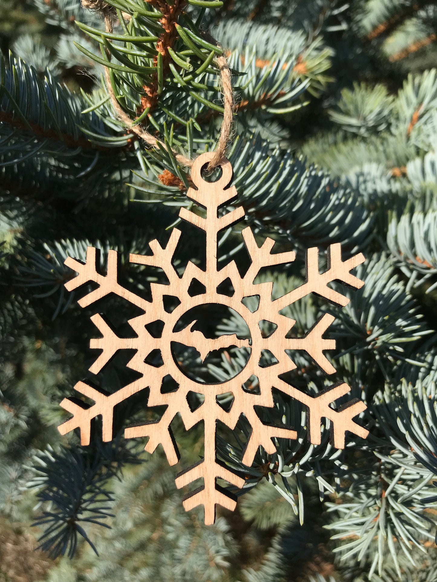 Michigan Snowflake Ornaments