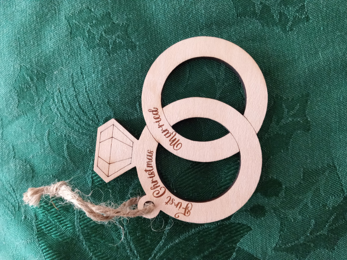 First Christmas Married Ornament