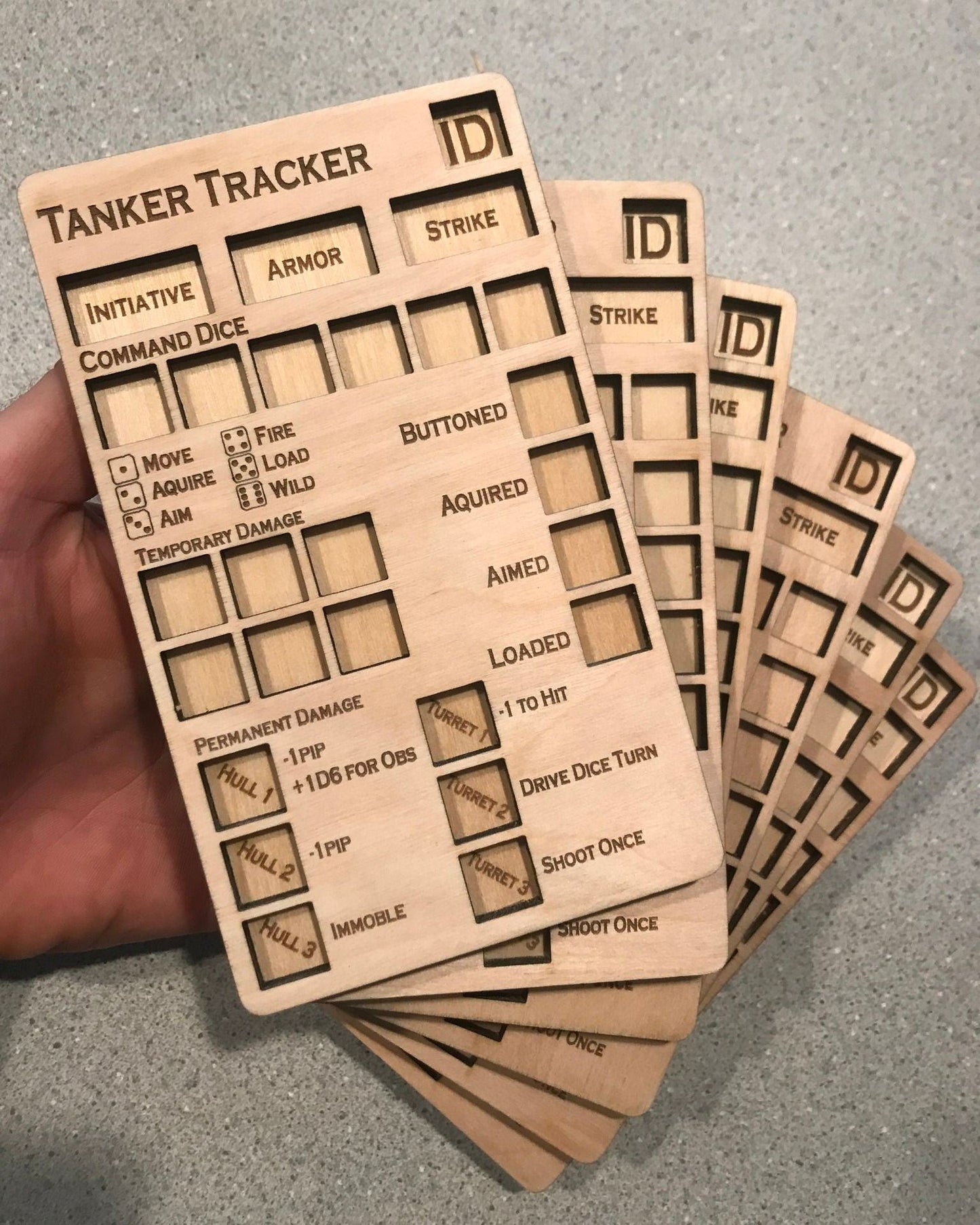 What a Tanker! Tracker Board