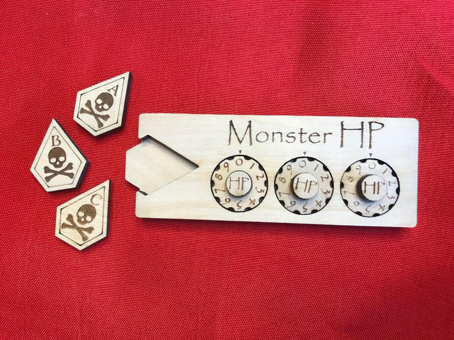 Monster HP Tracker Board for Dungeons & Dragons