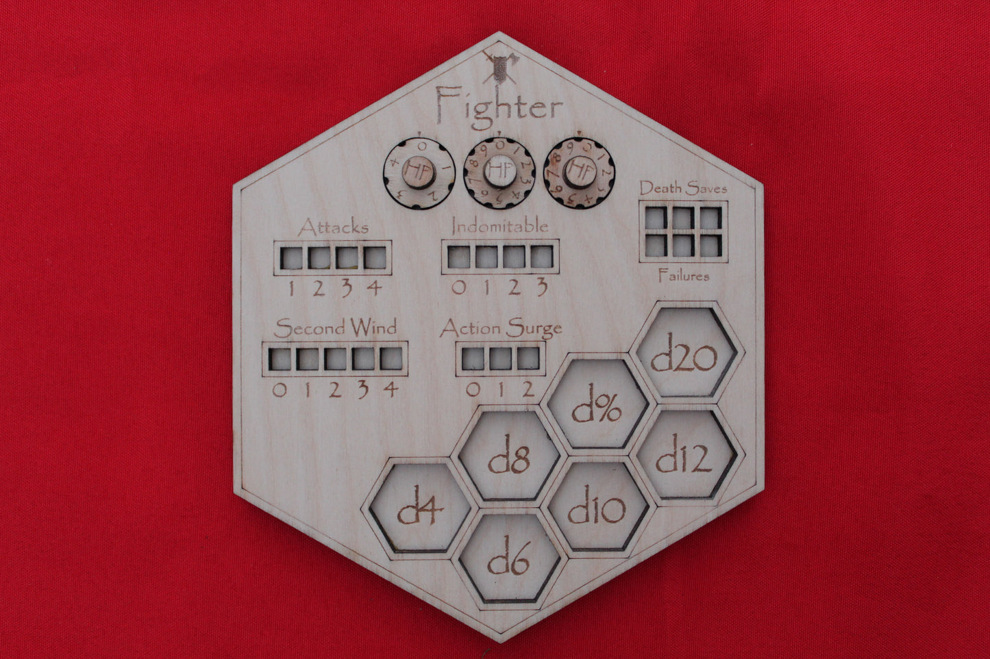 D&D Class Hex Tracker Boards - "Tiamat Trackers" 2024