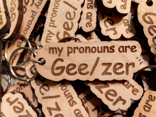 Gee/Zer Keychain