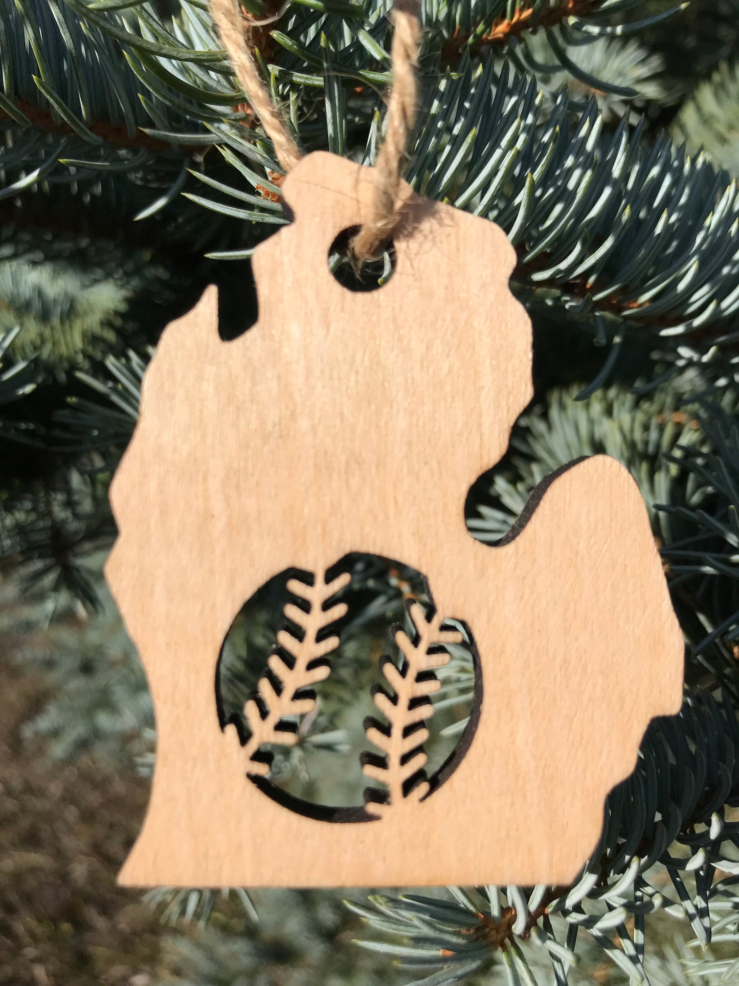 Michigan Sports Ornaments