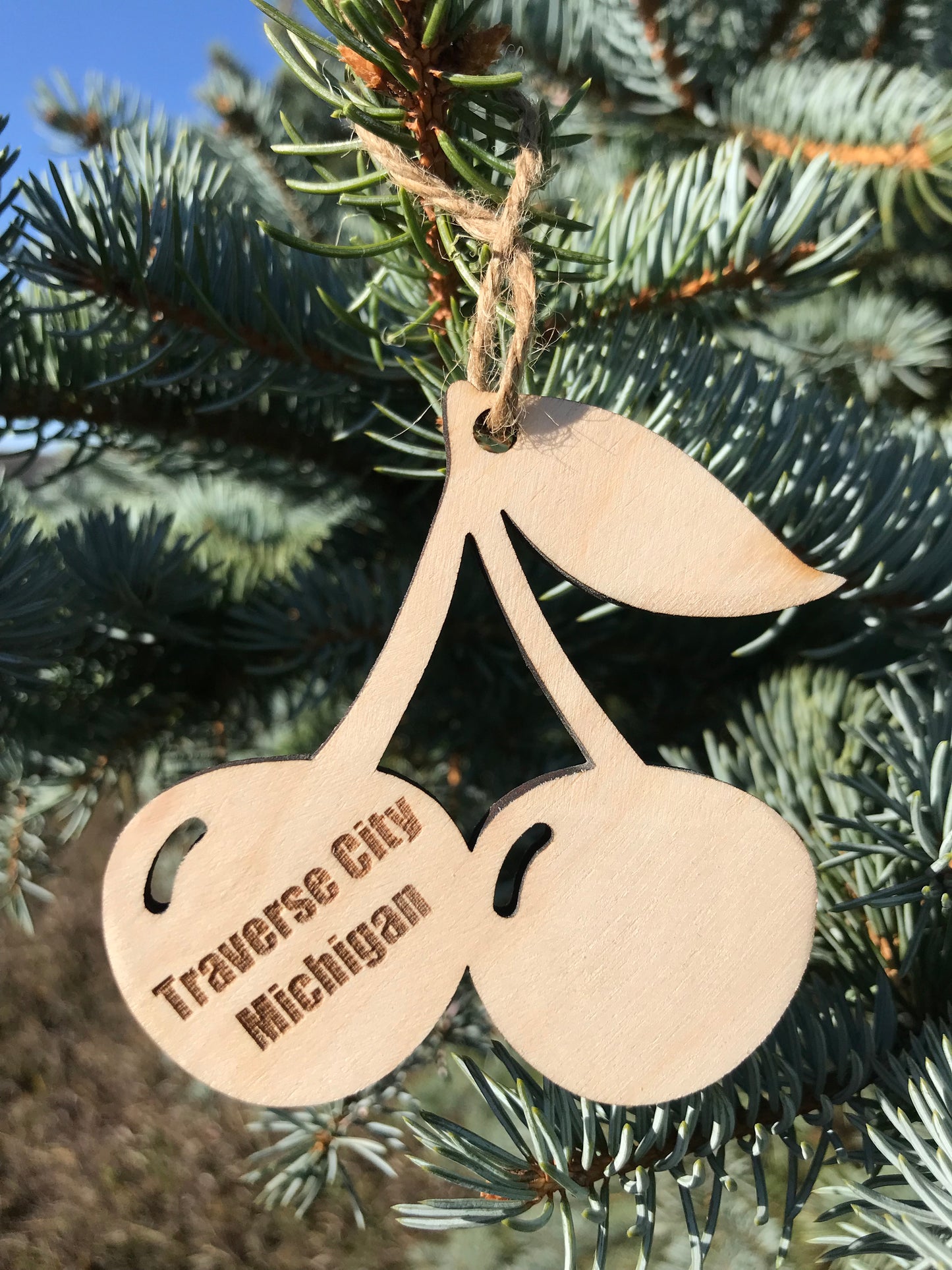 Traverse City Cherry Ornament