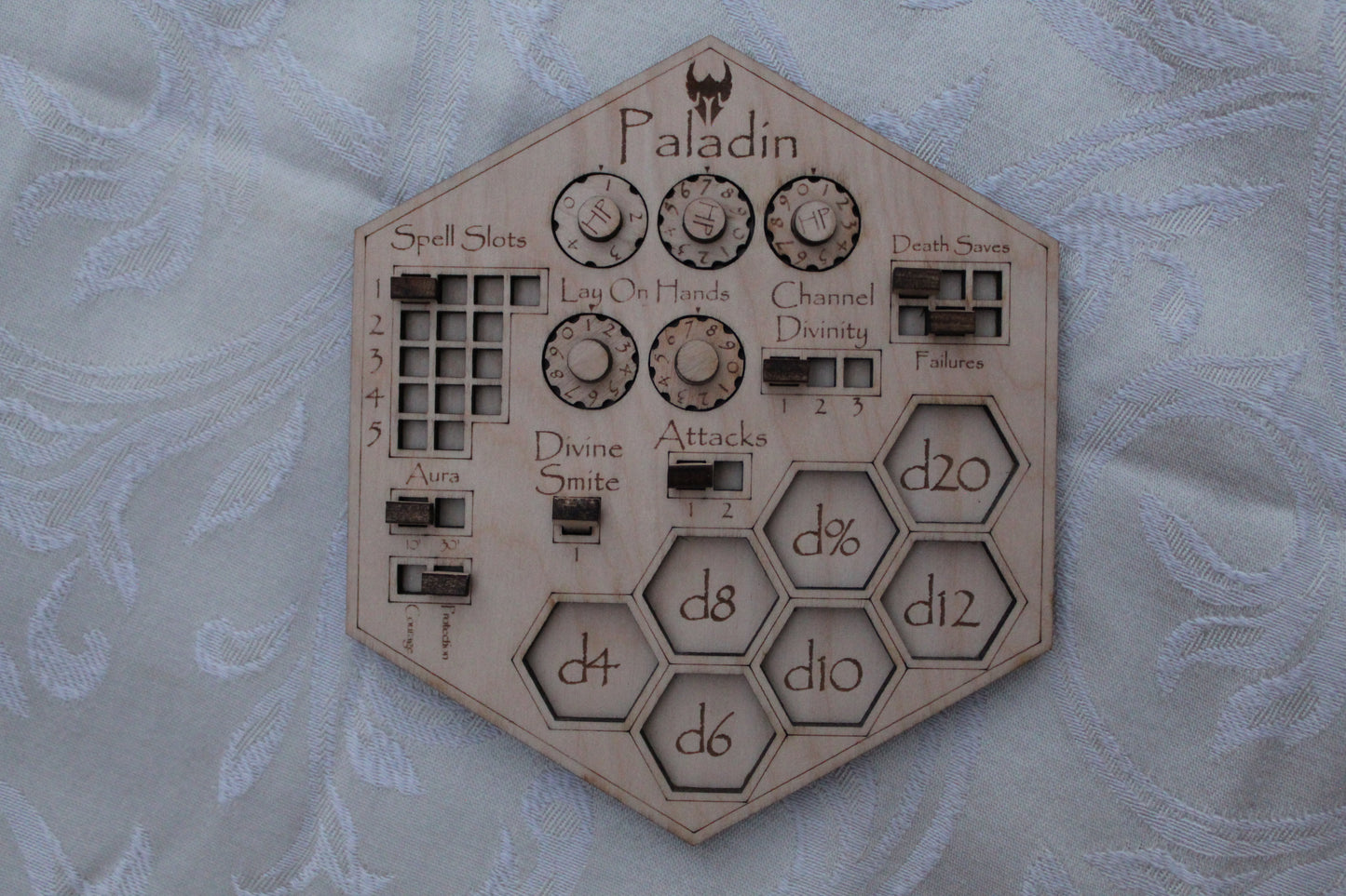 D&D Class Hex Tracker Boards - "Tiamat Trackers" 2024