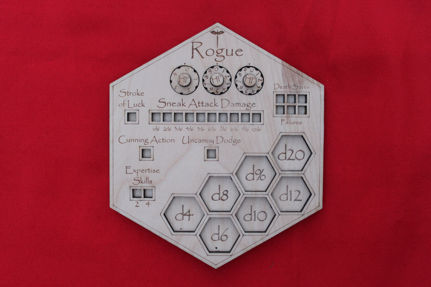 D&D Class Hex Tracker Boards - "Tiamat Trackers" 2024