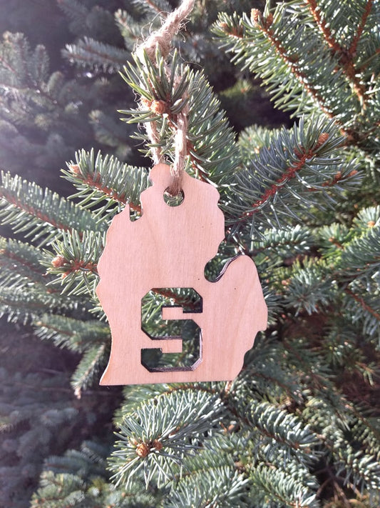 Spartan S Michigan Ornament