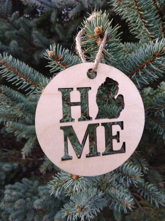 Michigan Home Ornament