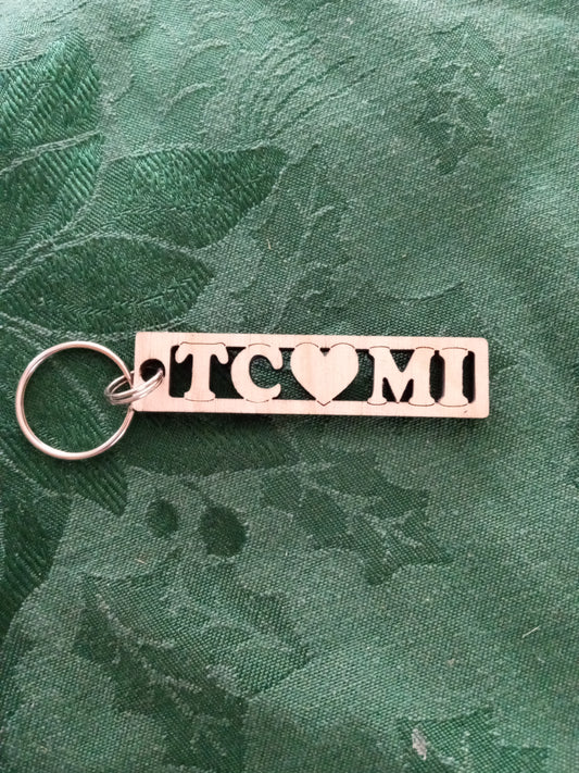 TC Heart MI Keychain