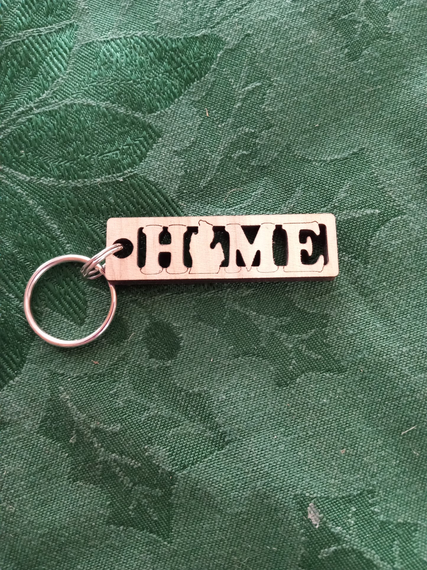 Michigan Home Keychain