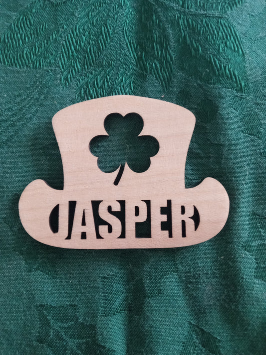 Wooden Leprechaun Hat