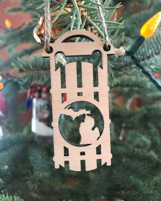 Michigan Toboggan Ornament