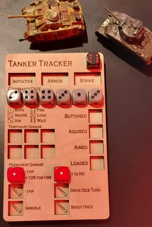 What a Tanker! Tracker Board